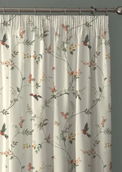 Dreams & Drapes Darnley Pink Pencil Pleat Curtains With Tie-Backs