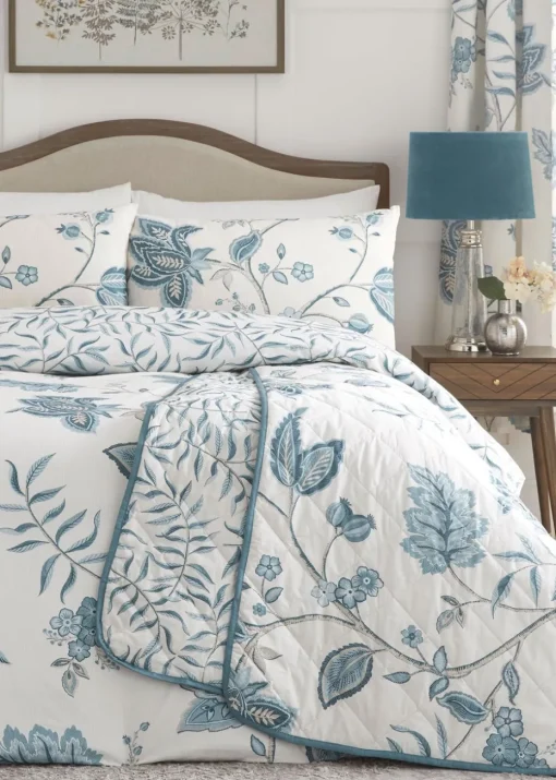 Dreams & Drapes Design Samira Blue Duvet Cover Set