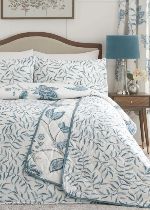 Dreams & Drapes Design Samira Blue Duvet Cover Set
