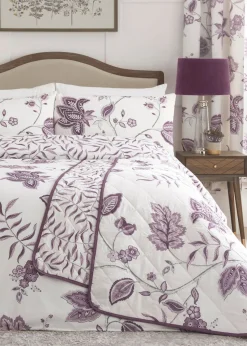 Dreams & Drapes Design Samira Purple Duvet Cover Set