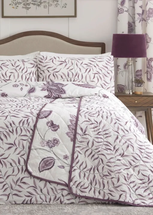 Dreams & Drapes Design Samira Purple Duvet Cover Set
