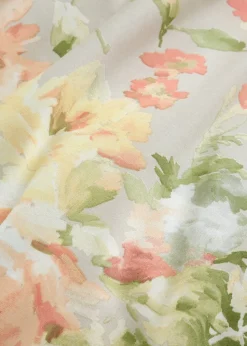 Dreams & Drapes Design Flourette Reversible Natural Duvet Cover Set