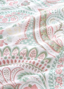 Dreams & Drapes Design Palais Reversible Green Duvet Cover Set