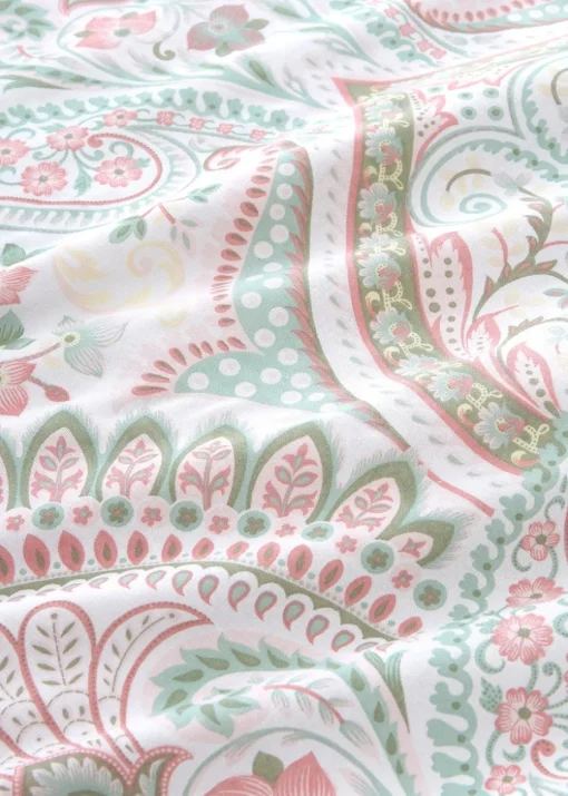 Dreams & Drapes Design Palais Reversible Green Duvet Cover Set