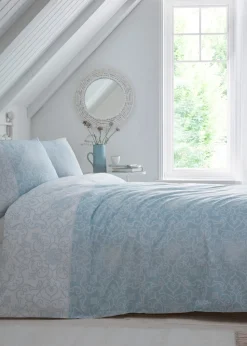 Dreams & Drapes Design Frampton Reversible Blue Duvet Cover Set