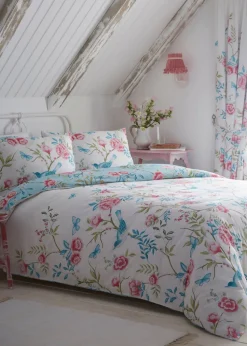 Dreams & Drapes Design Amelle Reversible Blue Duvet Cover Set