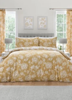 Dreams & Drapes Design Mishka Gold Duvet Cover Set