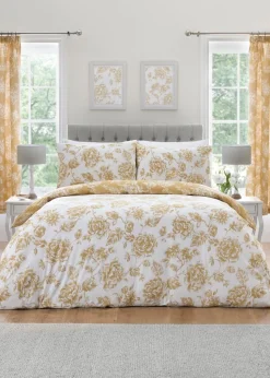 Dreams & Drapes Design Mishka Gold Duvet Cover Set