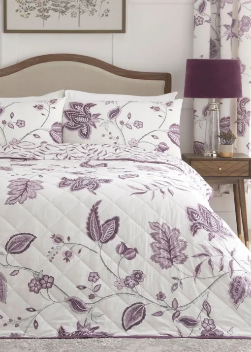 Dreams & Drapes Design Samira Purple Bedspread