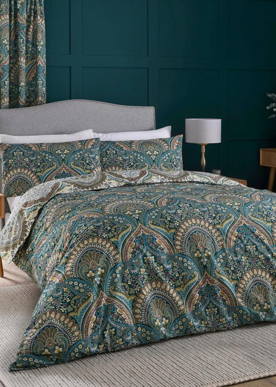 Dreams & Drapes Design Palais Blue Duvet Cover Set