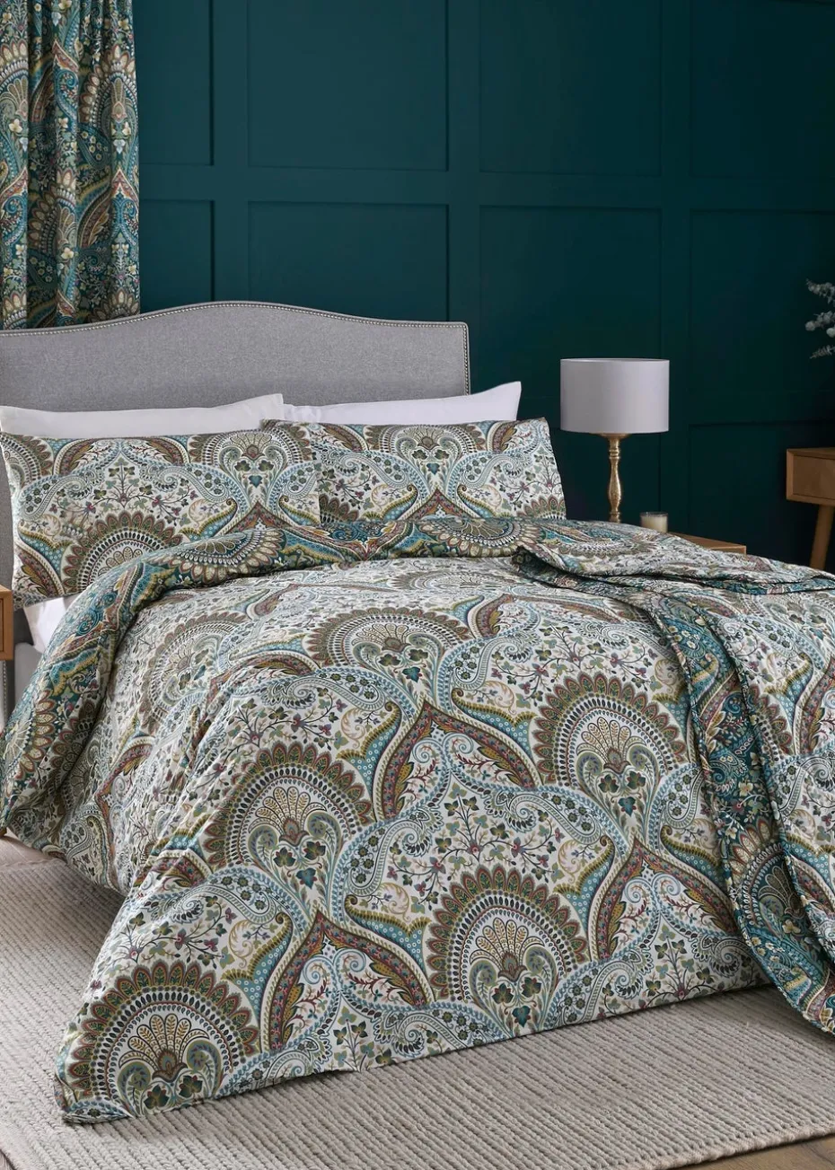 Dreams & Drapes Design Palais Blue Duvet Cover Set