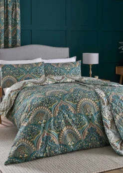 Dreams & Drapes Design Palais Blue Duvet Cover Set