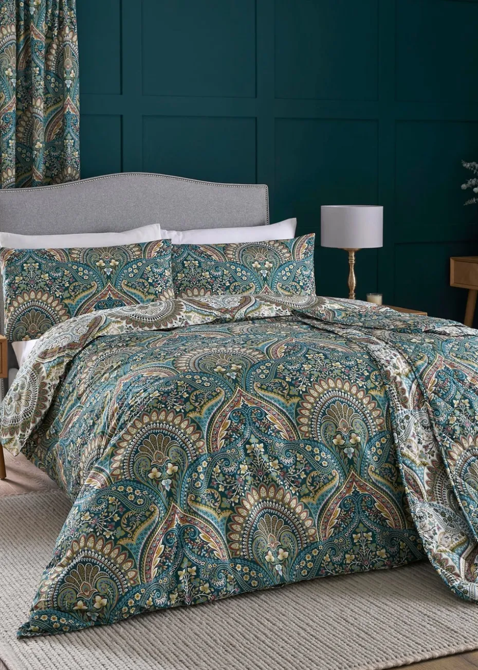 Dreams & Drapes Design Palais Blue Duvet Cover Set