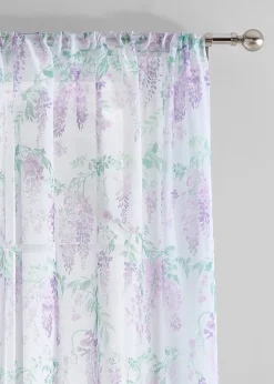 Dreams & Drapes Design Wisteria Lilac Voile Panel