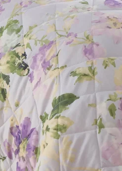 Dreams & Drapes Design Flourette Lilac Bedspread