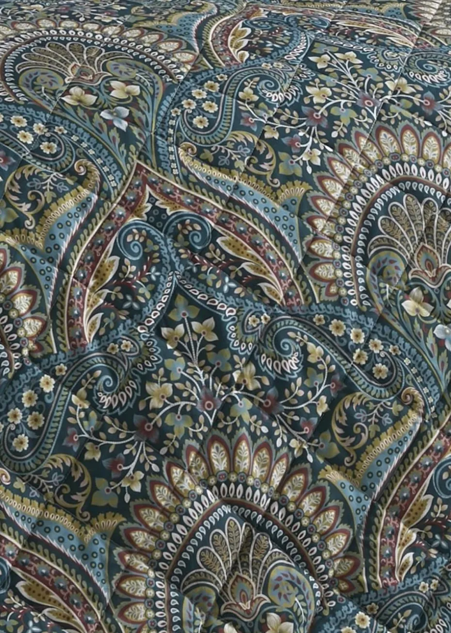 Dreams & Drapes Design Palais Blue Bedspread