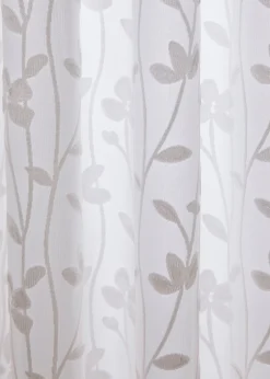 Dreams & Drapes Sophia Jacquard Ivory Pencil Pleat Curtains