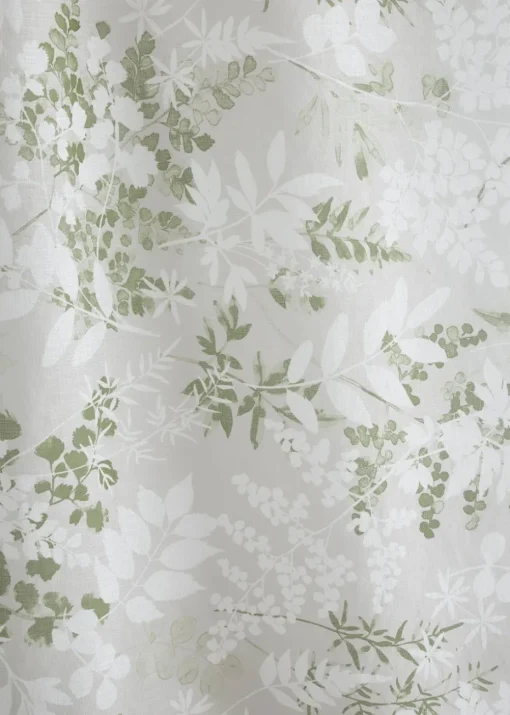 Dreams & Drapes Tiverton Green Voile Panel