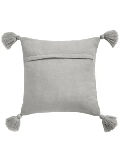 Drift Home Alda Outdoor Tasselled Grey Filled Cushion