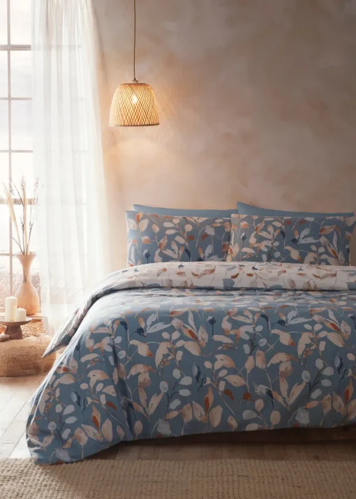 Drift Home Anya Blue Duvet Cover Set