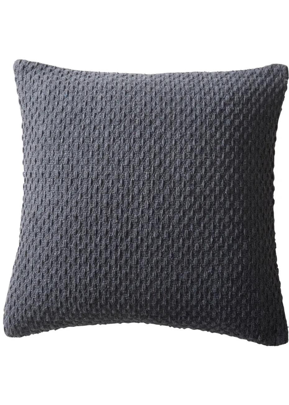 Drift Home Hayden Grey Filled Cushion (43cm x 43cm)