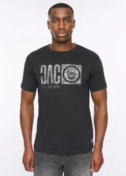 Duck & Cover Black Hexocamo T-Shirt
