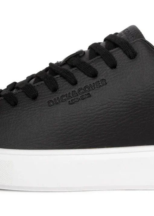 Duck & Cover Black Kremes Trainers