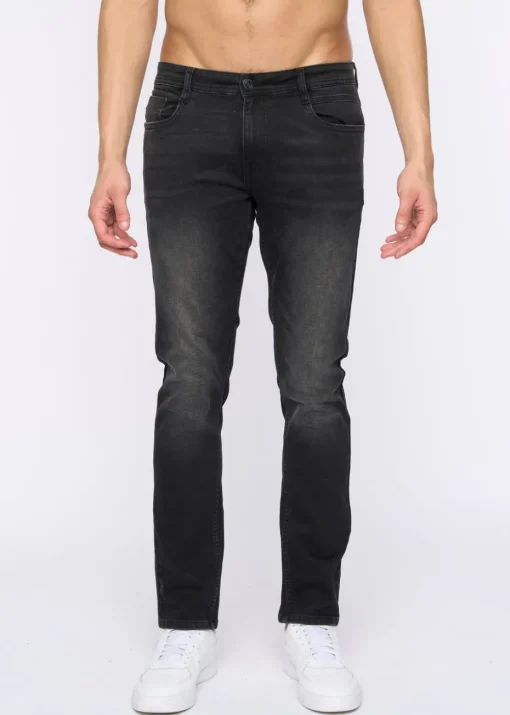 Duck & Cover Black Maylead Slim Fit Jeans
