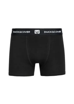 Duck & Cover Black Villani Boxers (3 Pack)