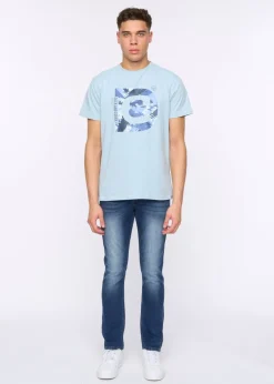 Duck & Cover Dark Blue Wash Maylead Slim Fit Jeans