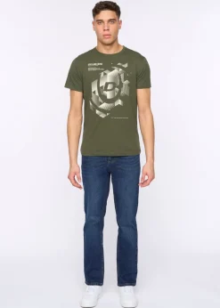Duck & Cover Dark Blue Hydras Straight Leg Jeans
