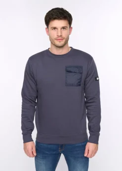 Duck & Cover Dark Navy Trenforth Crew Sweat