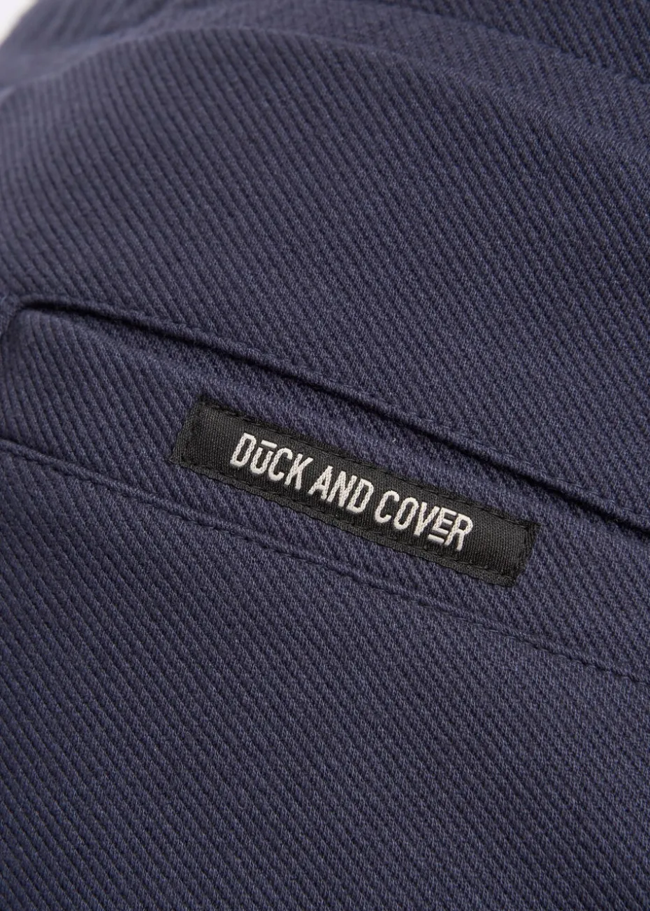 Duck & Cover Dark Navy Hannings Jog Shorts