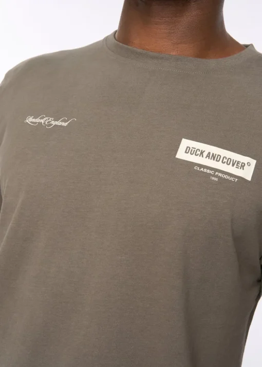 Duck & Cover Dark Olive Mersak T-Shirt