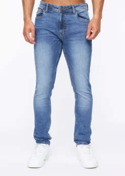 Duck & Cover Denim Blue Doves Slim Fit Jeans