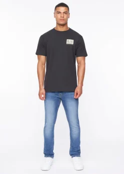 Duck & Cover Denim Blue Doves Slim Fit Jeans