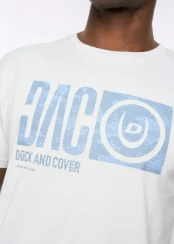 Duck & Cover Light Blue Hexocamo T-Shirt