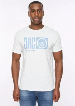 Duck & Cover Light Blue Hexocamo T-Shirt