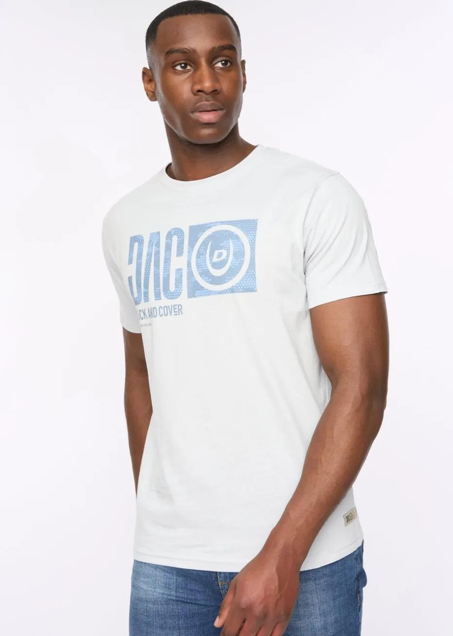 Duck & Cover Light Blue Hexocamo T-Shirt