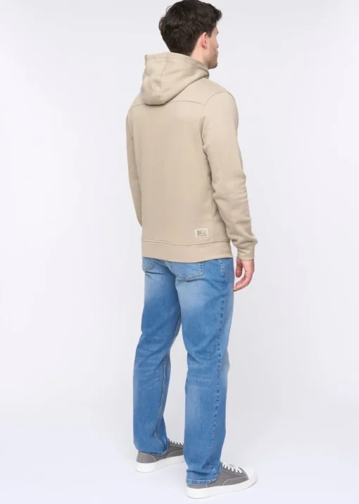 Duck & Cover Light Pebble Tremake Hoodie