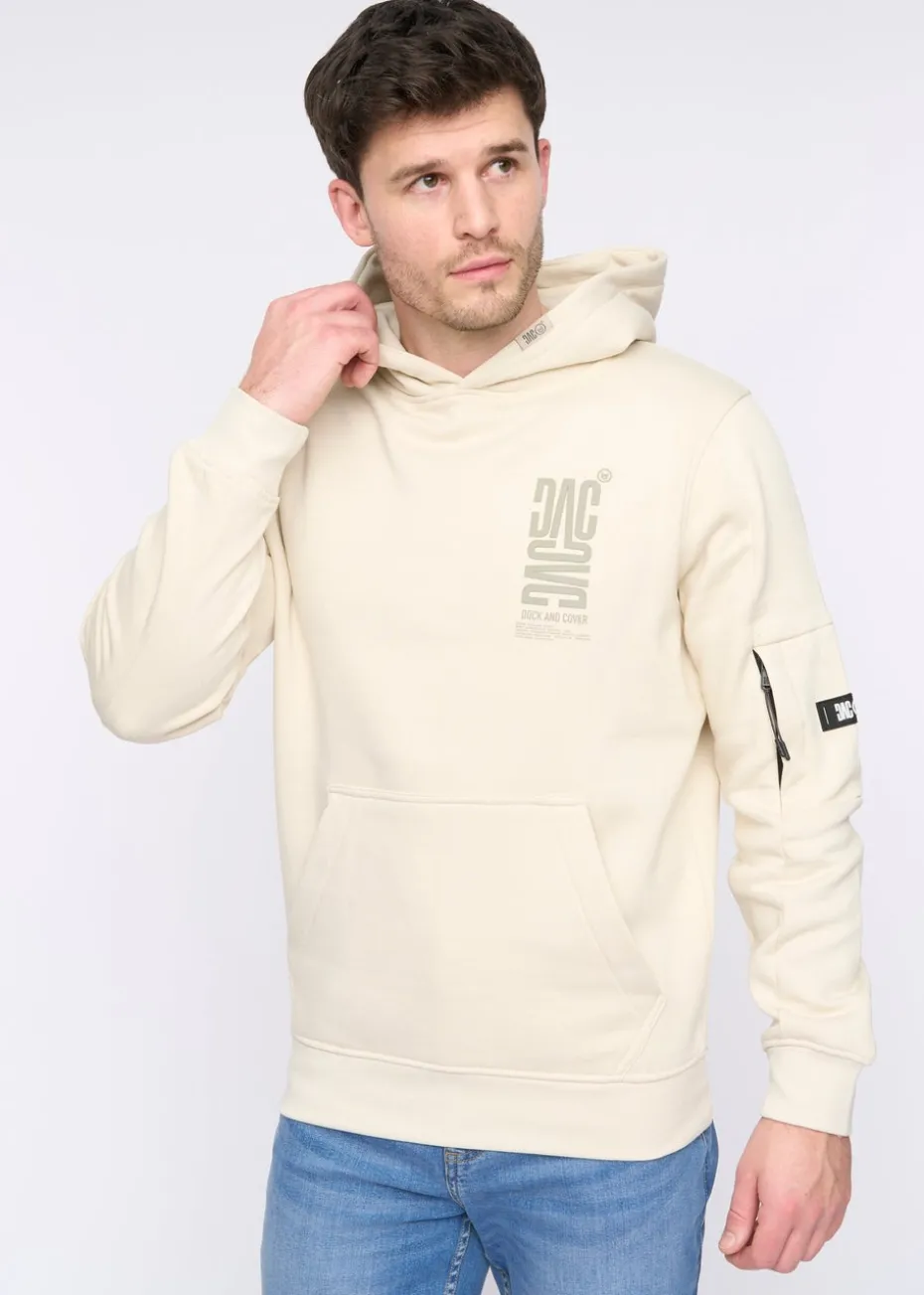 Duck & Cover Light Sage Tremake Hoodie