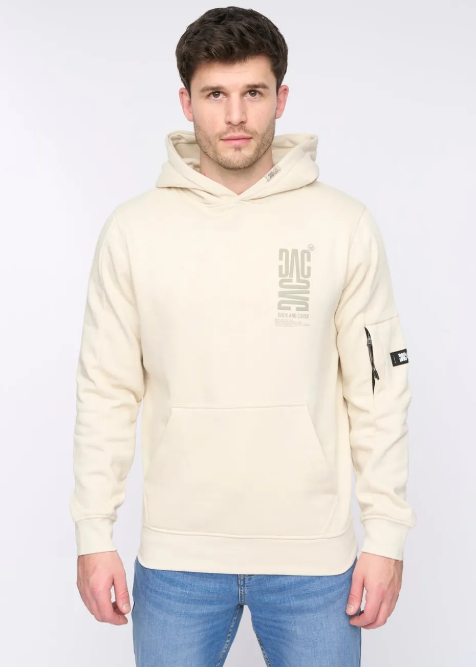 Duck & Cover Light Sage Tremake Hoodie