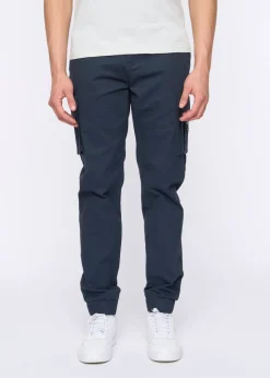 Duck & Cover Navy Chemmer Woven Jog Pants
