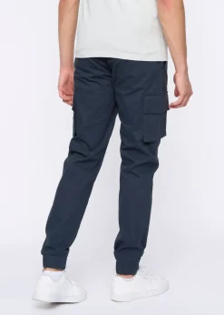 Duck & Cover Navy Chemmer Woven Jog Pants
