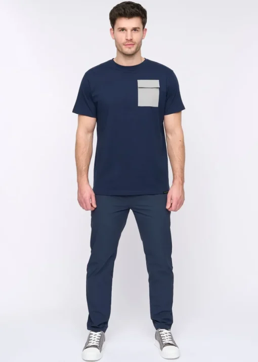 Duck & Cover Navy Limatar T-Shirt