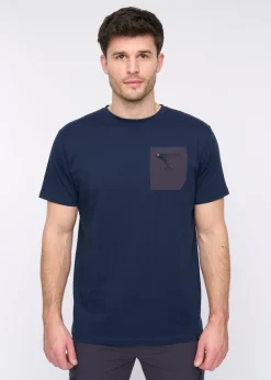 Duck & Cover Navy Puretor T-Shirt