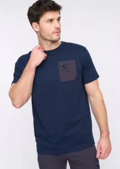 Duck & Cover Navy Puretor T-Shirt
