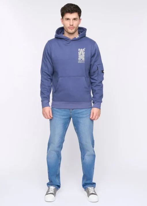 Duck & Cover Navy Tremake Hoodie