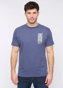 Duck & Cover Navy Tremake T-Shirt