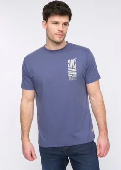 Duck & Cover Navy Tremake T-Shirt